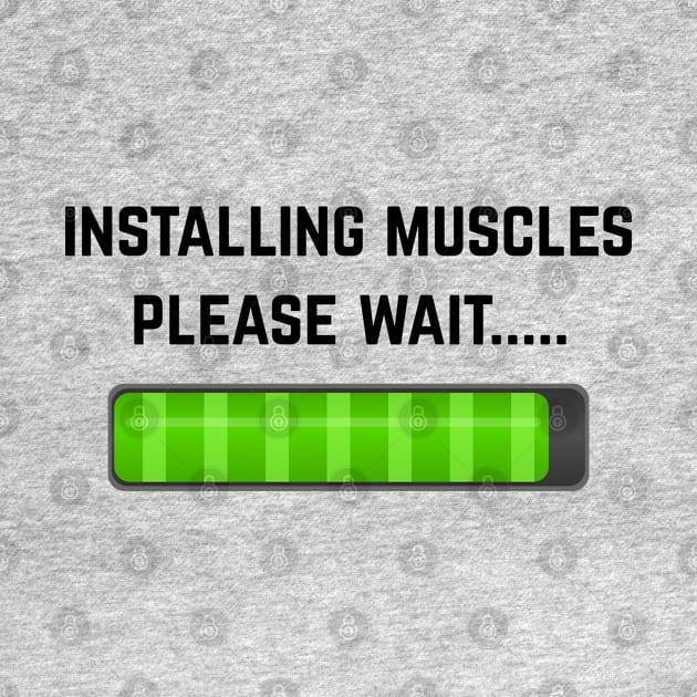 Funny installing muscles by Hloosh